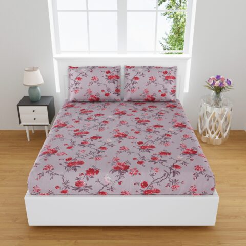 Daisy 108x108 king size bed sheet