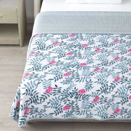 Reversible 90×100 Inches Double Bed Cotton AC Quilt or Dohar (For 2 Persons)