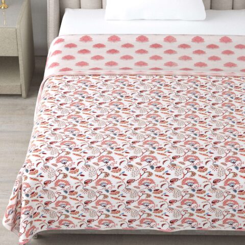 1 Piece Single Bed 60x90 Inches Cotton Quilt or Dohar + Reversible + Machine Washable - Image 8