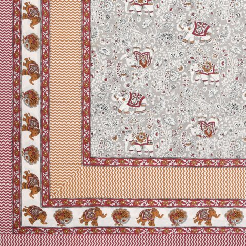 Sharma Decoration | 90x108 Inches Queen/Double Bed Sheet Pure Cotton | Fast Colours - Image 5