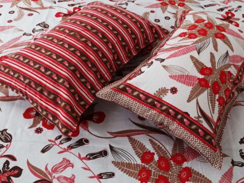 Diwan Size Bed Sheet 70x100 Inches | Utsav Print | 2 Pillow Covers | 100% Cotton - Image 2